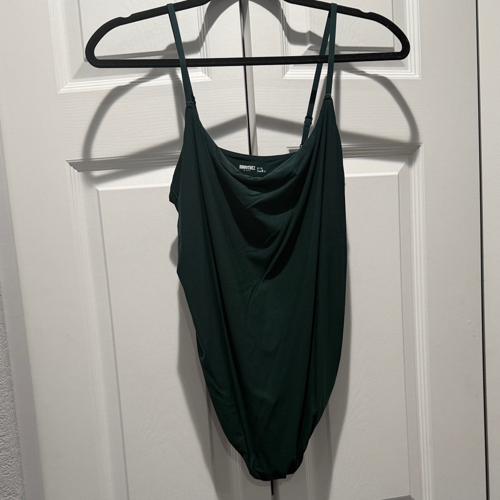 Aerie Women’s Smoothez Bodysuit Dark Green Size XL